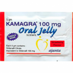 Kamagra Oral Jelly (Strawberry) by Ajanta Pharma, India